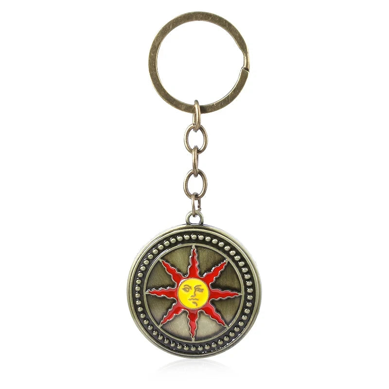 Keychain Sun Knight Shield