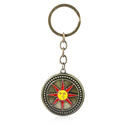Keychain Sun Knight Shield