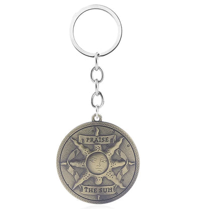 Keychain Sun Knight Shield