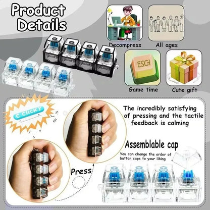 Keyboard Keychain