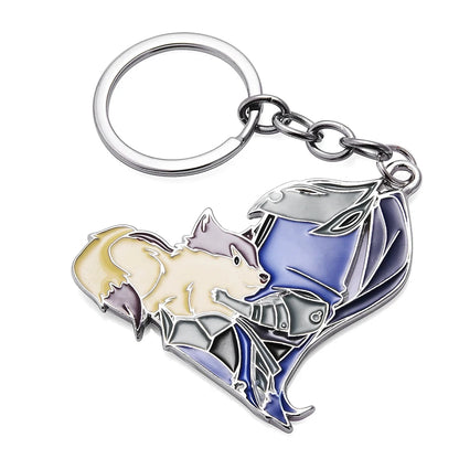 Keychain Sun Knight Shield