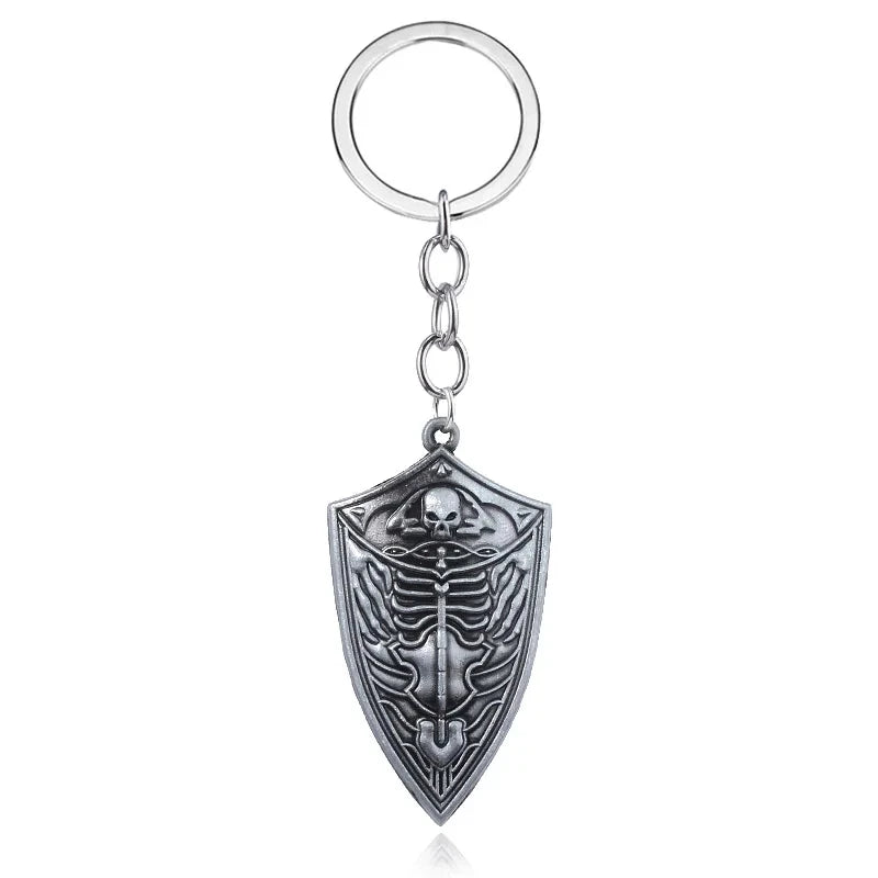 Keychain Sun Knight Shield