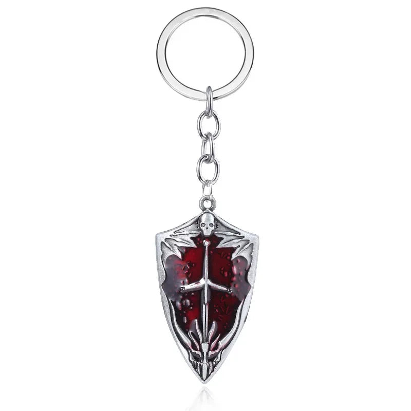 Keychain Sun Knight Shield