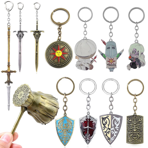 Keychain Sun Knight Shield